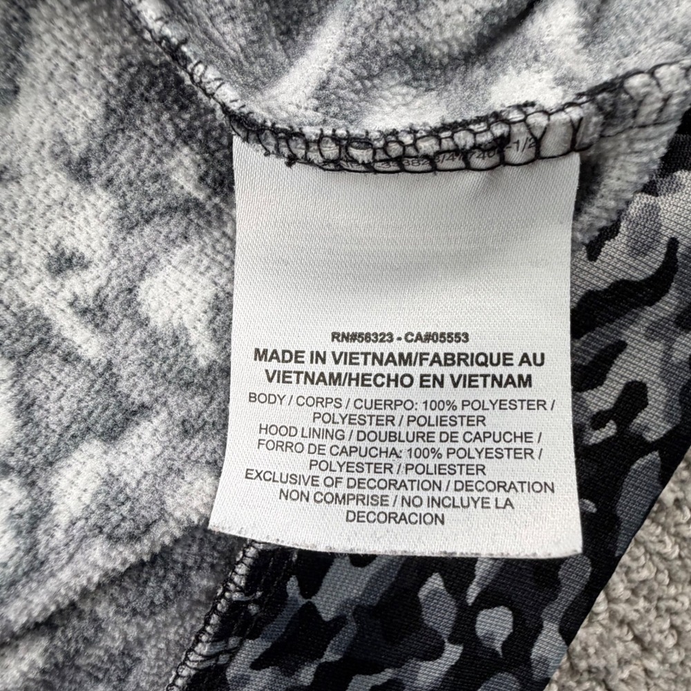 Nike Hoodie Mens XL Grey Camo Therma-FIT Digital Camouflage 717107-012 - Picture 4 of 10